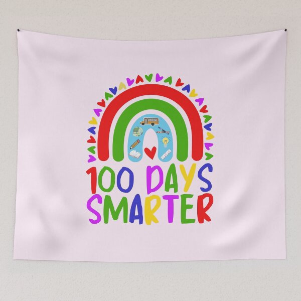 Artikelvorschau, 100. Tag des Schullehrers 100 Tage klügerer Regenbogen entworfen und verkauft von Benchamart.