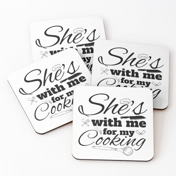 Item preview, shes with me for my cooking designed and sold by Nicet-shirt1.