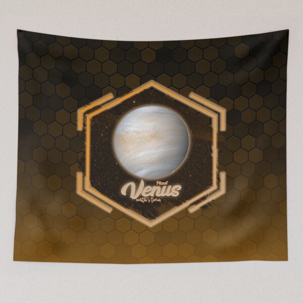 Item preview, Planet Venus Artwork for Astronomy Lovers  designed and sold by DaVinciFeather.
