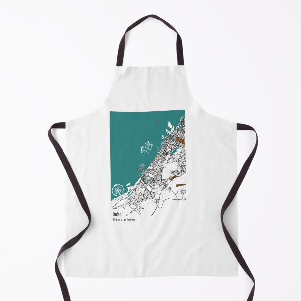 Item preview, Colorful map of Dubai designed and sold by wamuigaworld.