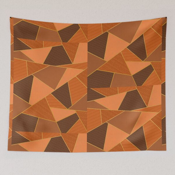 Item preview, Geometrical Pattern Design- Orange designed and sold by Artsbykk.
