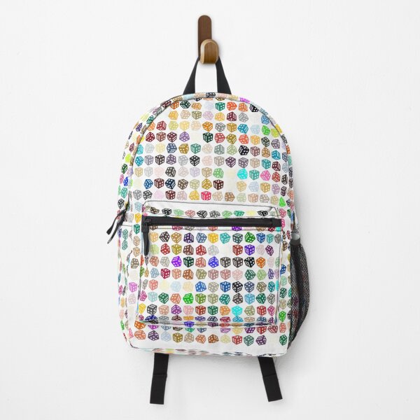 Item preview, Abstract Multicolour Dice designed and sold by Pixel4Art.