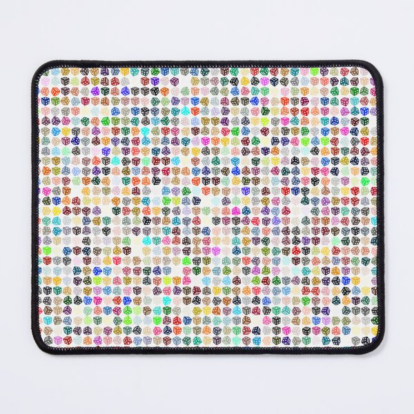 Item preview, Abstract Multicolour Dice designed and sold by Pixel4Art.