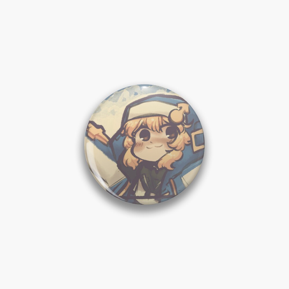 Bridget Guilty Gear Strive 2.25 Pin-back Button