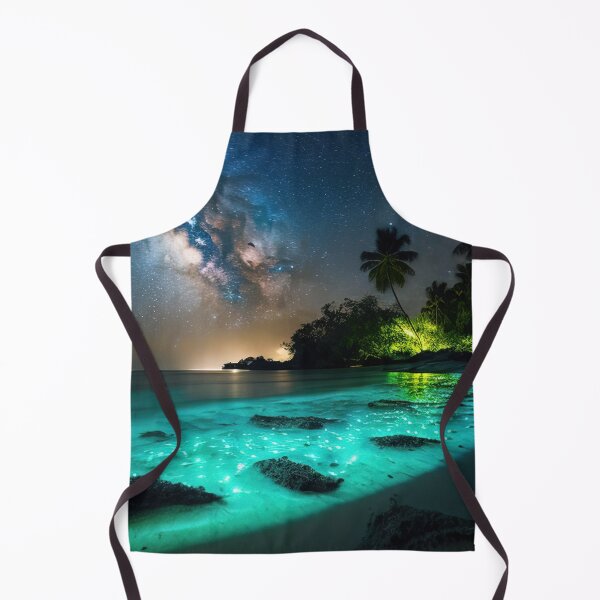 Item preview, Sea shore a with bioluminescence algae designed and sold by RK - Shop.
