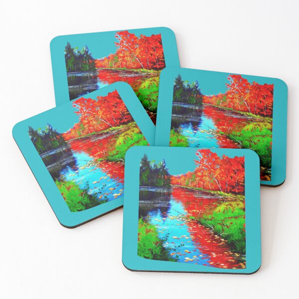 Item preview, Leaves On A Lake designed and sold by ontological.