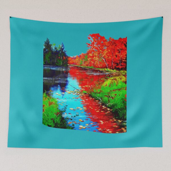 Item preview, Leaves On A Lake designed and sold by ontological.