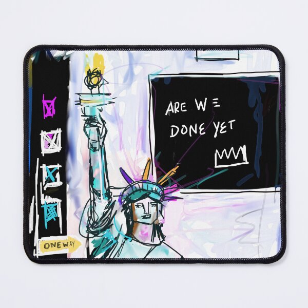 Item preview, Pop Art, Neo-Expressionism, Statue of Liberty abstract art designed and sold by KARTICK DUTTA.