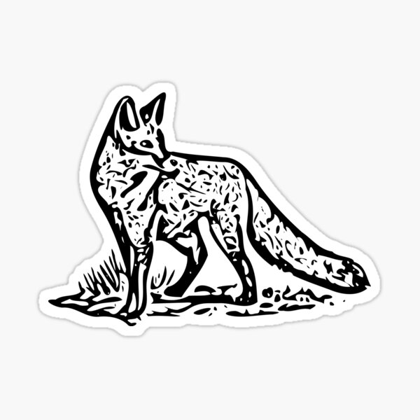 Item preview, Fox designed and sold by 2LegendsStudio.