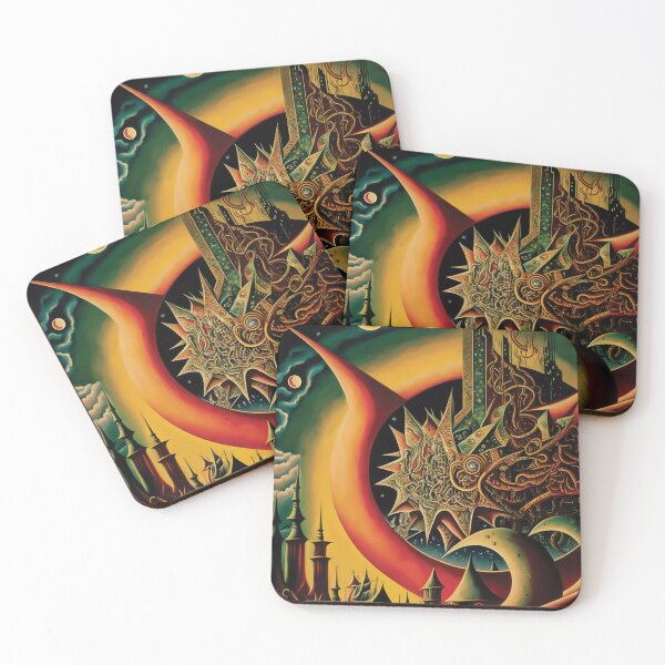 Item preview, Landscape surrealism abstract fantasy cyberpunk phantasy futurism dali designed and sold by PhiloSophyEye.