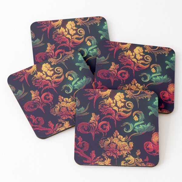Item preview, Florally Neon Victoria #1 designed and sold by Patternifico.