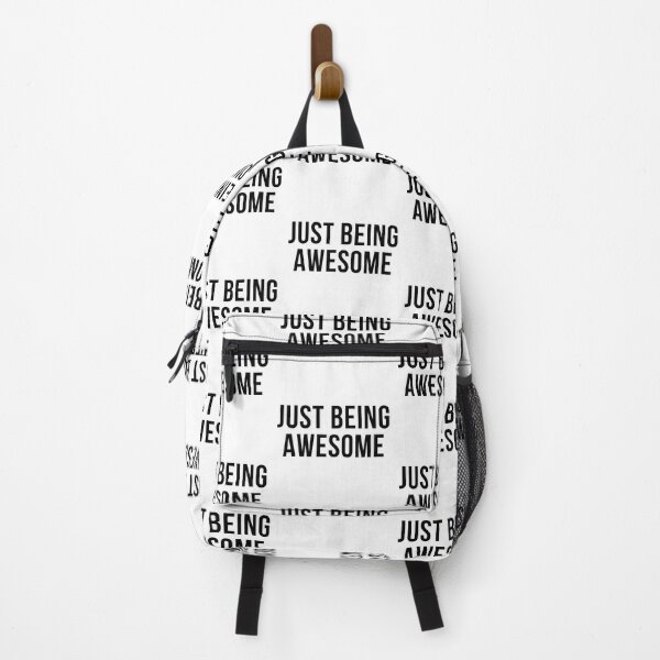 Item preview, Just Being Awesome. Funny, Witty, Motivational Saying. designed and sold by That Cheeky Tee.