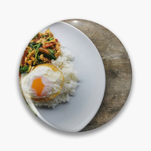 Item preview, Pad Kra Pao Kai. Stir fry chicken with Thai holy basil. designed and sold by Nalidsa Sukprasert.