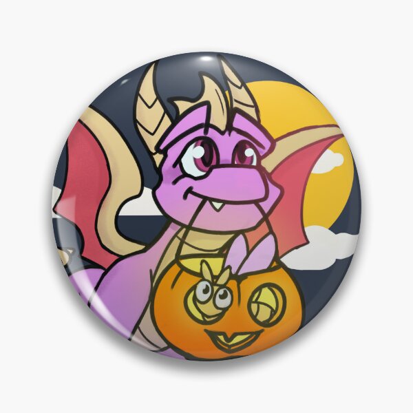 Item preview, Spyro the Dragon Halloween Trick or Treat Pumpkin designed and sold by NaMoogle.