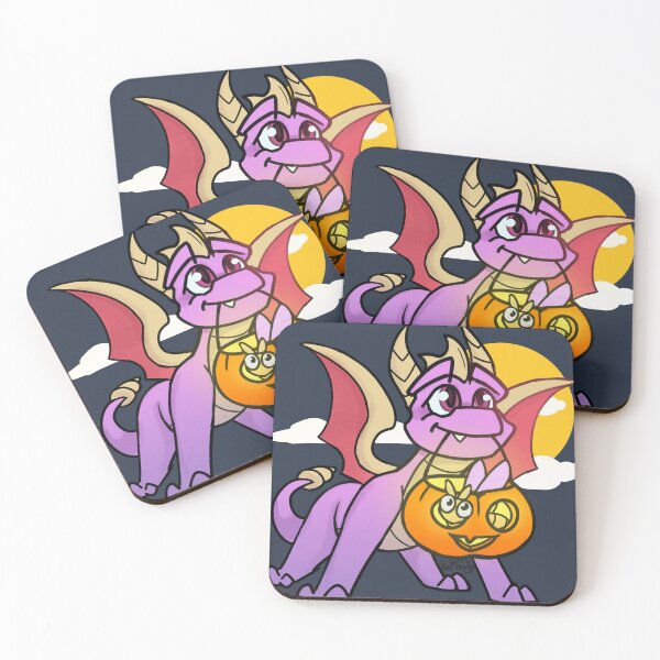 Item preview, Spyro the Dragon Halloween Trick or Treat Pumpkin designed and sold by NaMoogle.