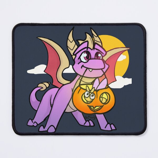 Item preview, Spyro the Dragon Halloween Trick or Treat Pumpkin designed and sold by NaMoogle.