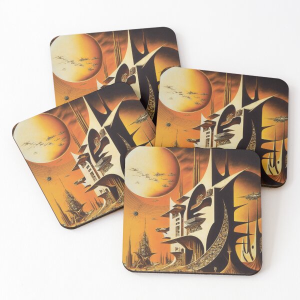 Item preview, Landscape surrealism abstract fantasy cyberpunk phantasy futurism dali designed and sold by PhiloSophyEye.