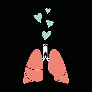 Artwork thumbnail, Coral lungs and mint hearts by Petits Pixels