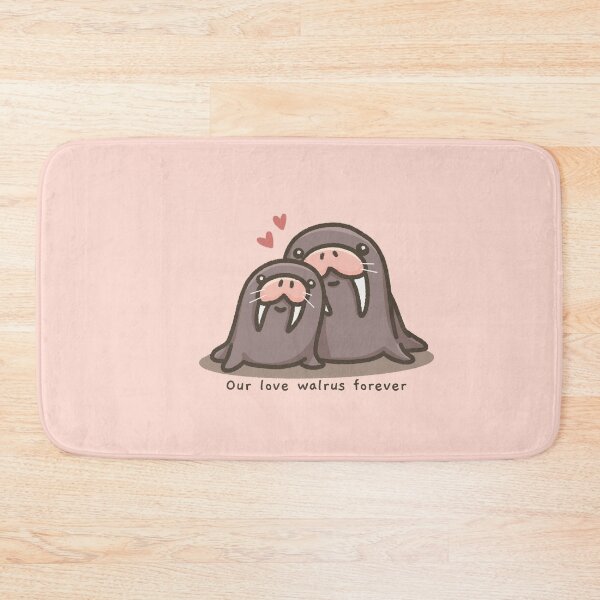 Item preview, Our Love Walrus Forever designed and sold by HappyDoodlen.