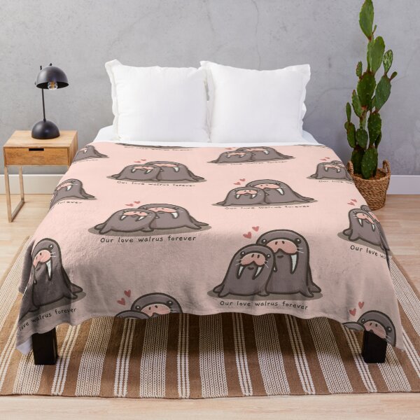 Item preview, Our Love Walrus Forever designed and sold by HappyDoodlen.