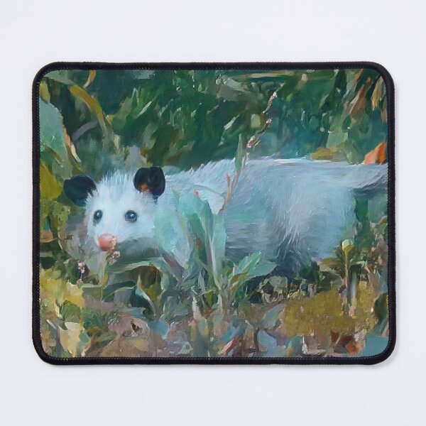 Item preview, Opossum In a Field, Watercolor  designed and sold by BearBeeArt.