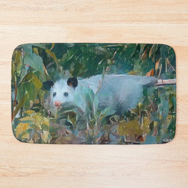 Item preview, Opossum In a Field, Watercolor  designed and sold by BearBeeArt.