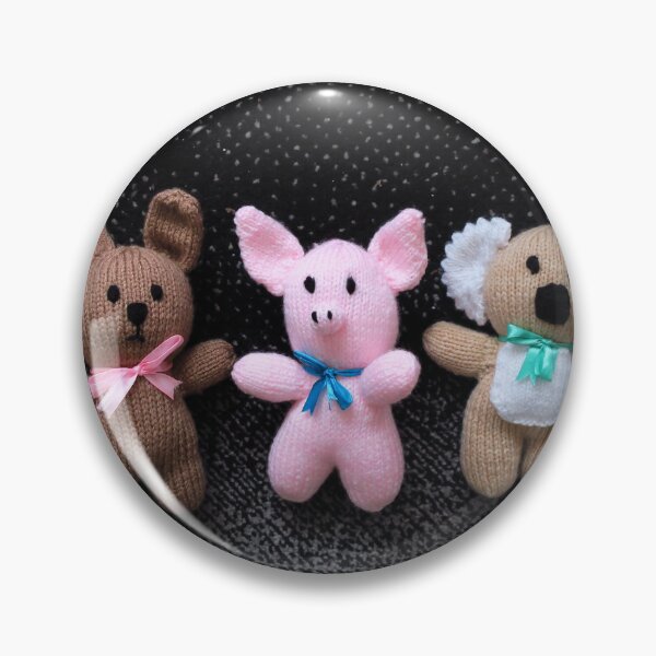 Item preview, Knitted Bunny, Piglet and Koala Bear designed and sold by wiggyofipswich.