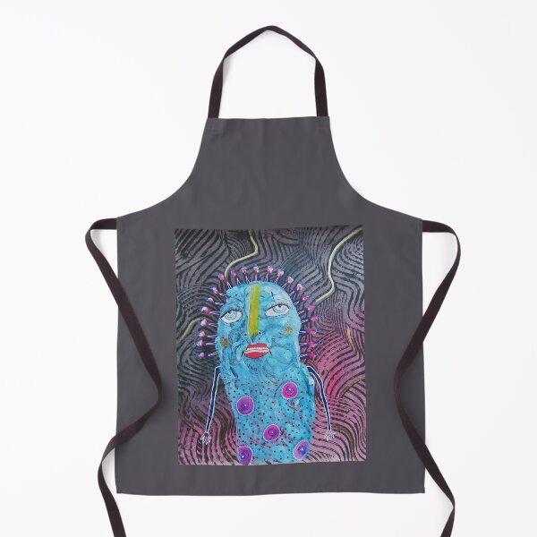 Item preview, Hello! Outsider Folk Art Brut Figurative Art designed and sold by BeaOutsiderArt.