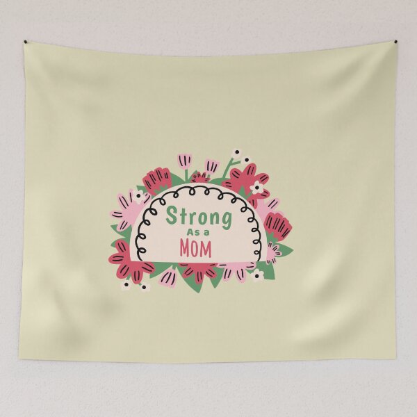 Item preview, Strong as a mom designed and sold by We Grow.