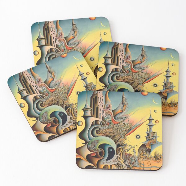 Item preview, Landscape surrealism abstract fantasy cyberpunk phantasy futurism dali designed and sold by PhiloSophyEye.