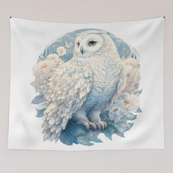 Item preview, snowy owl designed and sold by MckennaiiShop.