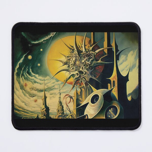 Item preview, Landscape surrealism abstract fantasy cyberpunk phantasy futurism dali designed and sold by PhiloSophyEye.