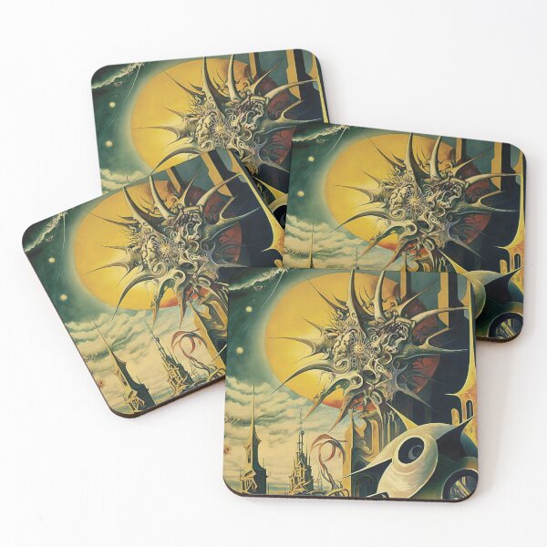 Item preview, Landscape surrealism abstract fantasy cyberpunk phantasy futurism dali designed and sold by PhiloSophyEye.