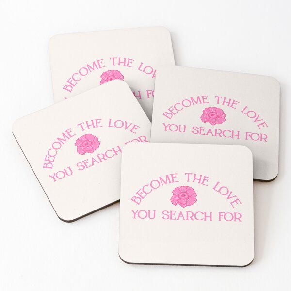 Item preview, Become The Love You Search For - Pink Floral designed and sold by danielalorenzo.