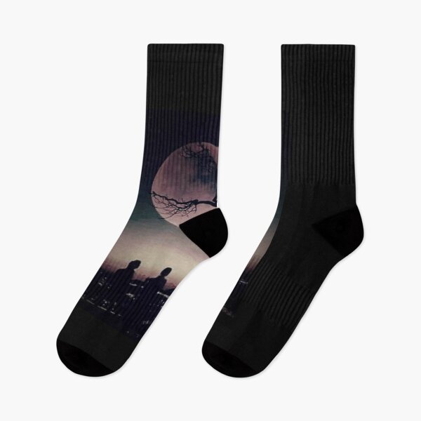 Item preview, luna de noche sobre una ciudad designed and sold by hurezarobod.