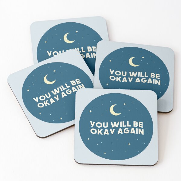 Item preview, You Will Be Okay Again - Starry Night Stamp designed and sold by danielalorenzo.