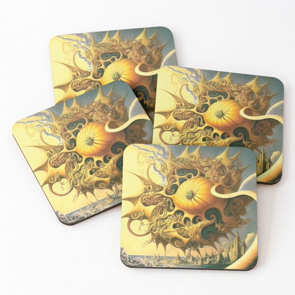 Item preview, Landscape surrealism abstract fantasy cyberpunk phantasy futurism dali designed and sold by PhiloSophyEye.