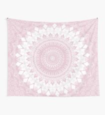 Boho Pink Mandala Wall Tapestry