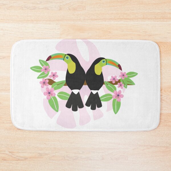 Item preview, Keel billed toucans couple designed and sold by Liselotteape.