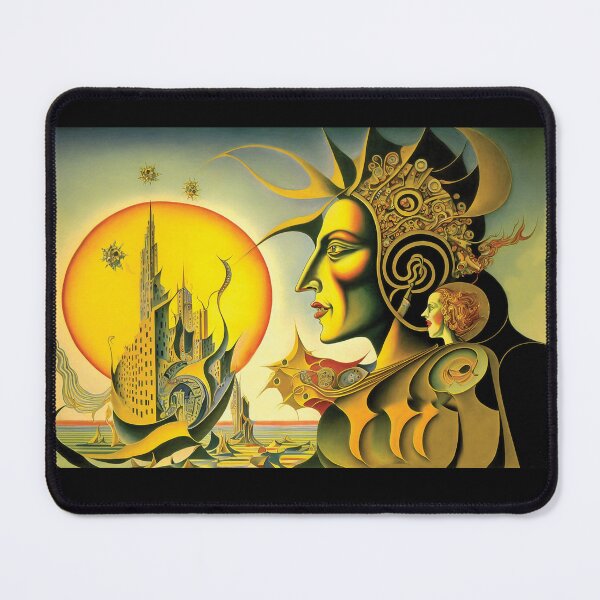 Item preview, Landscape surrealism abstract fantasy cyberpunk phantasy futurism dali designed and sold by PhiloSophyEye.