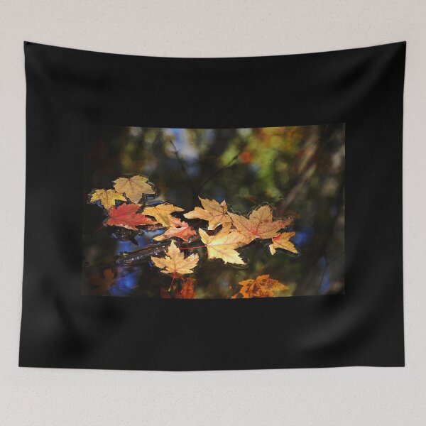 Item preview, Fallen Leaves On Pond designed and sold by Debbie Oppermann.