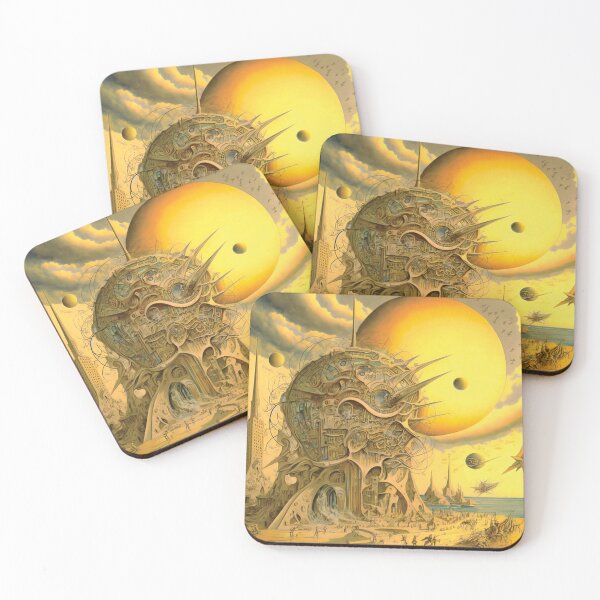 Item preview, Landscape surrealism abstract fantasy cyberpunk phantasy futurism dali designed and sold by PhiloSophyEye.