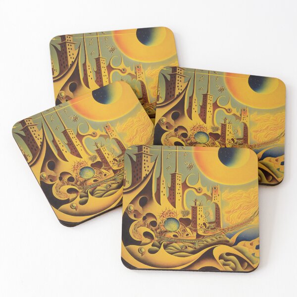 Item preview, Landscape surrealism abstract fantasy cyberpunk phantasy futurism dali designed and sold by PhiloSophyEye.