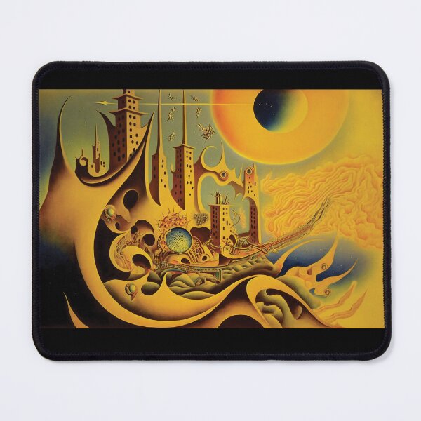 Item preview, Landscape surrealism abstract fantasy cyberpunk phantasy futurism dali designed and sold by PhiloSophyEye.