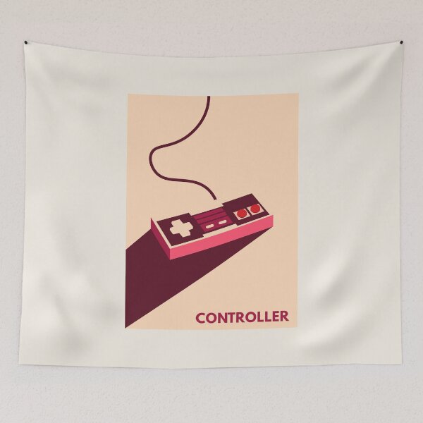 Item preview, Retro red controller designed and sold by Nightlight0.
