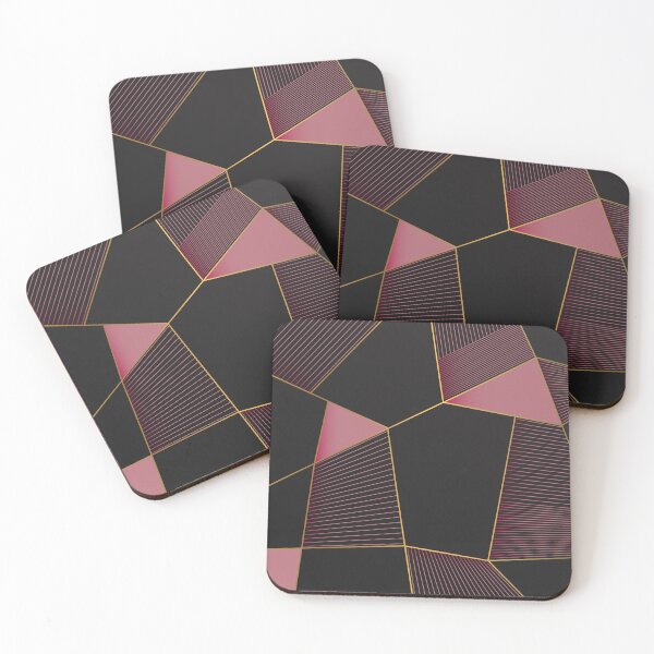 Item preview, Best Knitting Mom Ever. Rose Gold with black mosaic geometric pattern designed and sold by EmmaBazz.