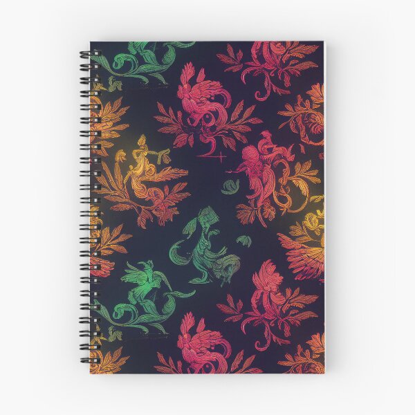 Item preview, Florally Neon Victoria #2 designed and sold by Patternifico.