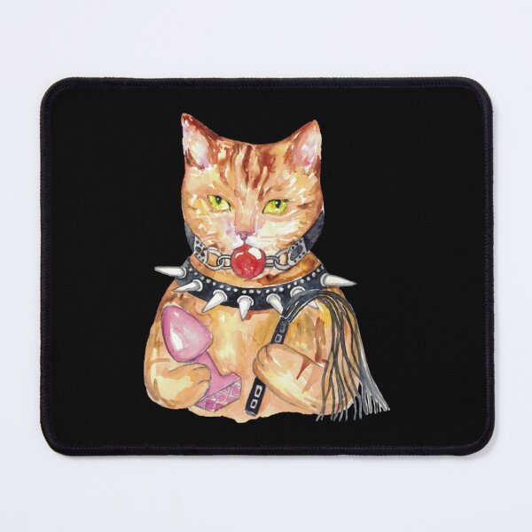 Item preview, BDSM cat Painting Wall  Watercolor   designed and sold by eremin3.