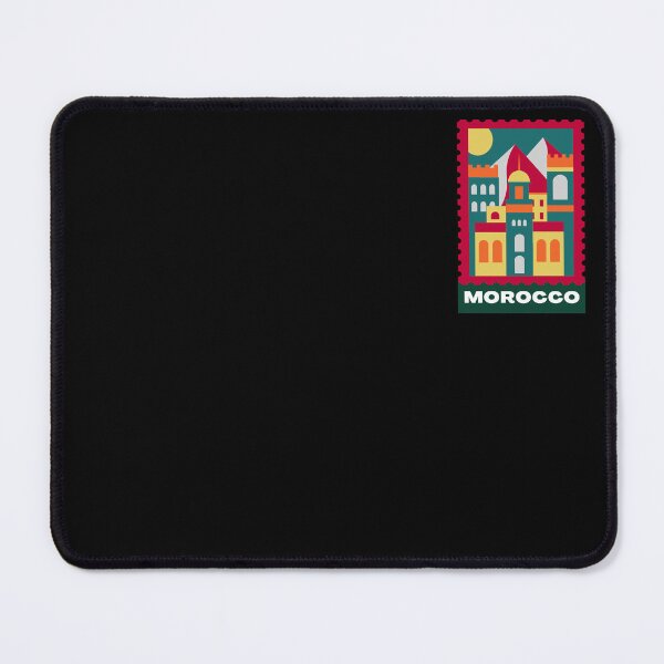 Item preview, Morocco Vintage Stamp Travel poster designed and sold by FOSLIGHT.