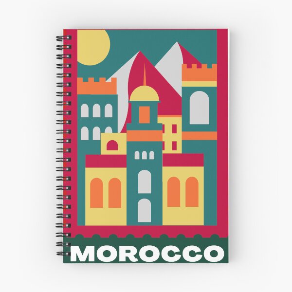 Item preview, Morocco Vintage Stamp Travel poster designed and sold by FOSLIGHT.